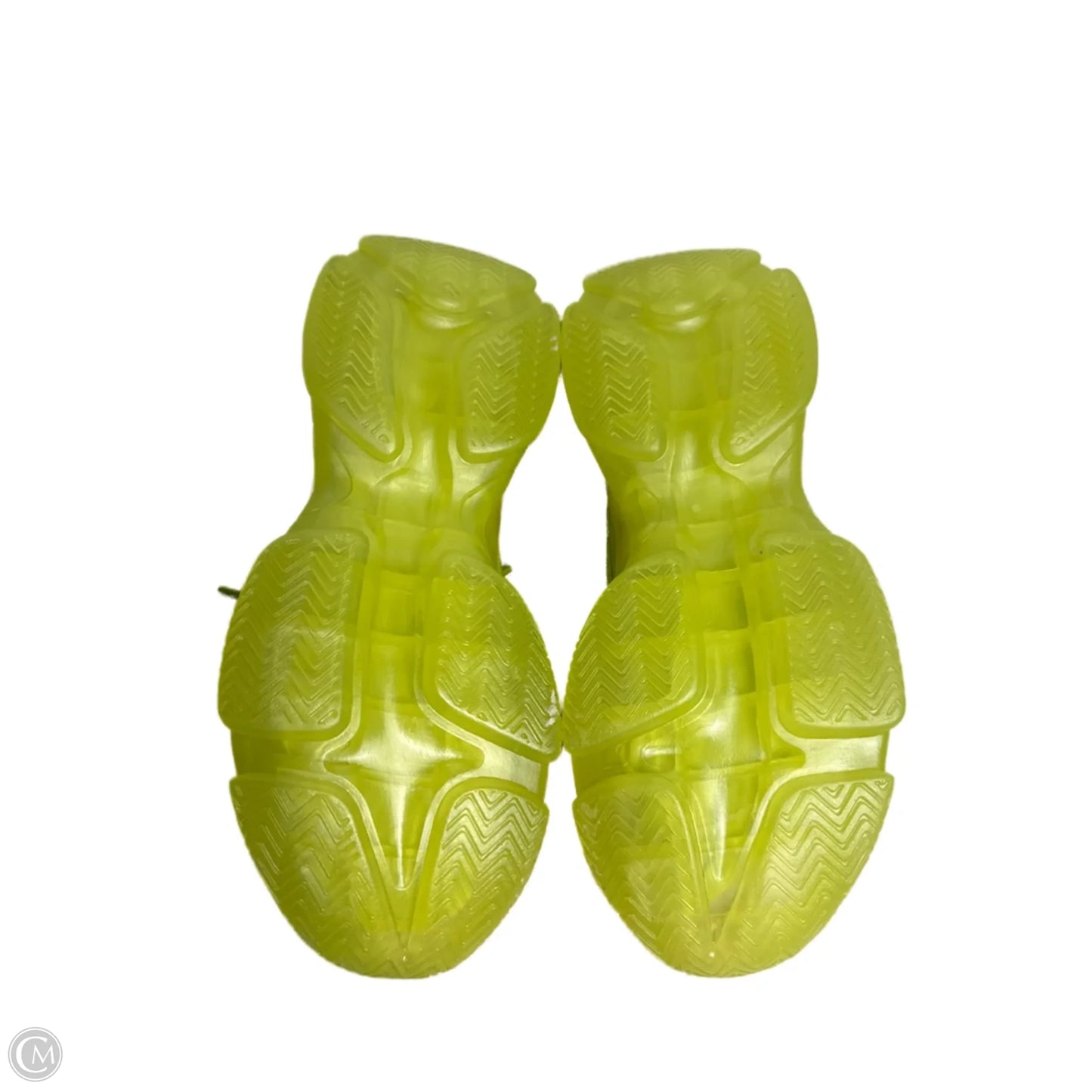 Shoes Sneakers By Steve Madden In Chartreuse, Size: 9