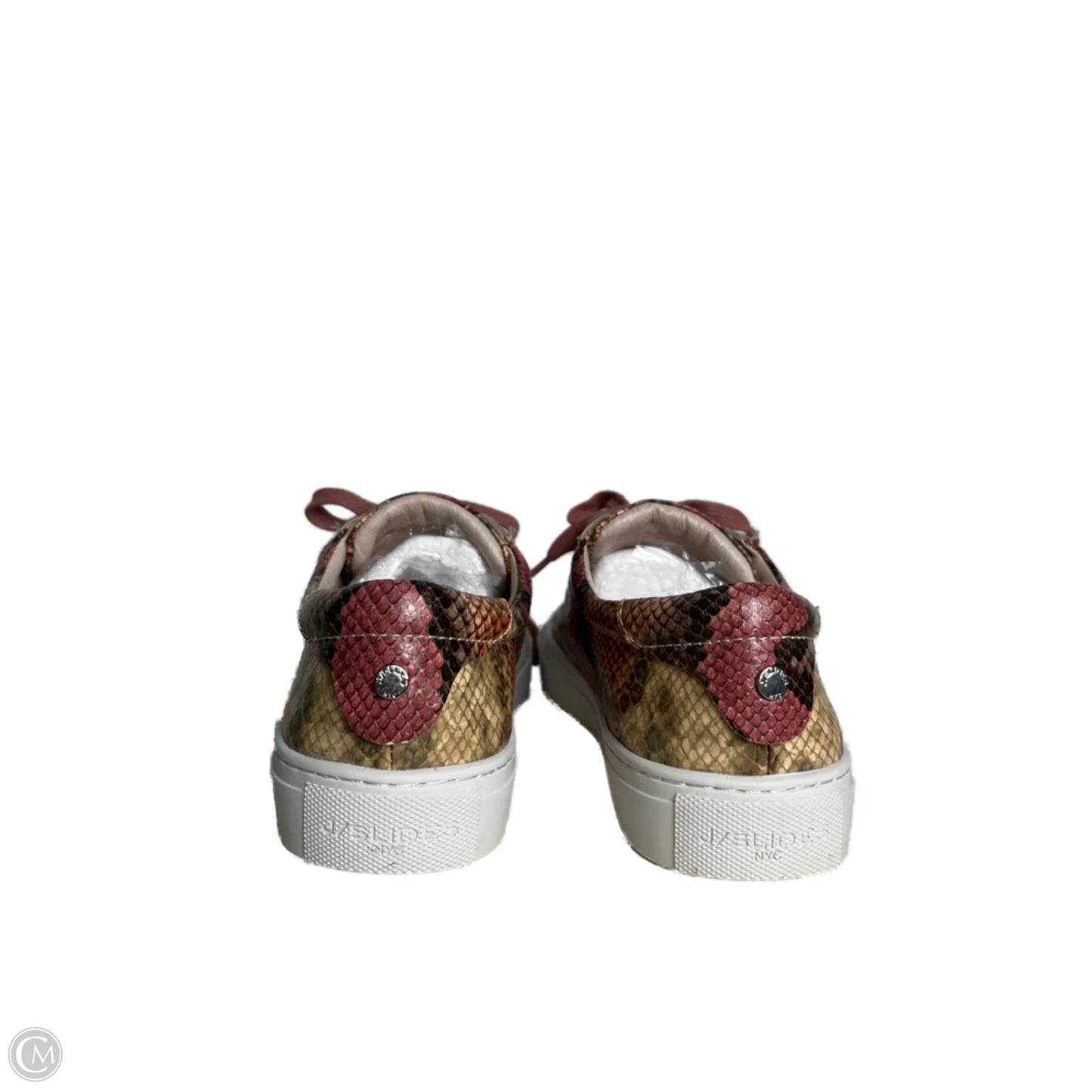 Shoes Sneakers By J Slides In Snakeskin Print, Size: 6