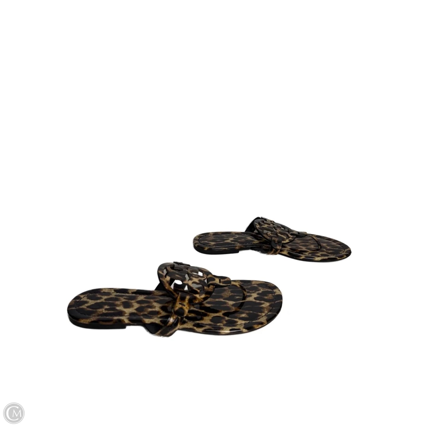 Sandals Designer By Tory Burch In Leopard Print, Size: 9