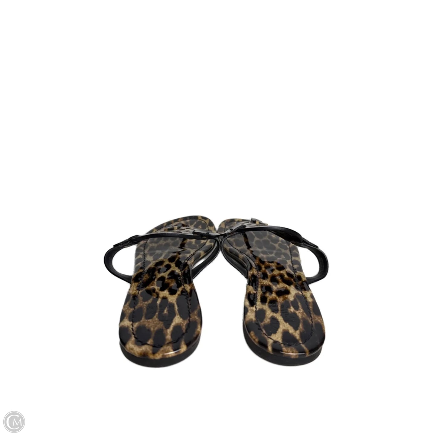 Sandals Designer By Tory Burch In Leopard Print, Size: 9
