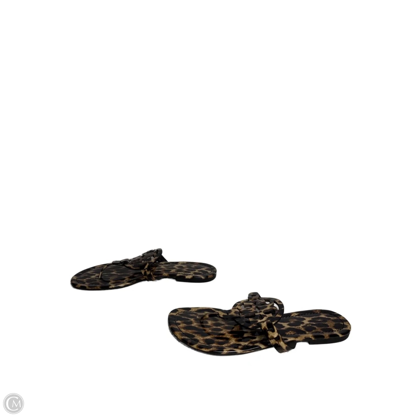 Sandals Designer By Tory Burch In Leopard Print, Size: 9
