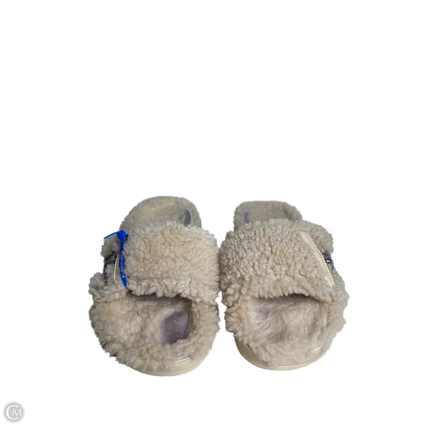 Sandals Luxury Designer By Golden Goose In Cream, Size: 9