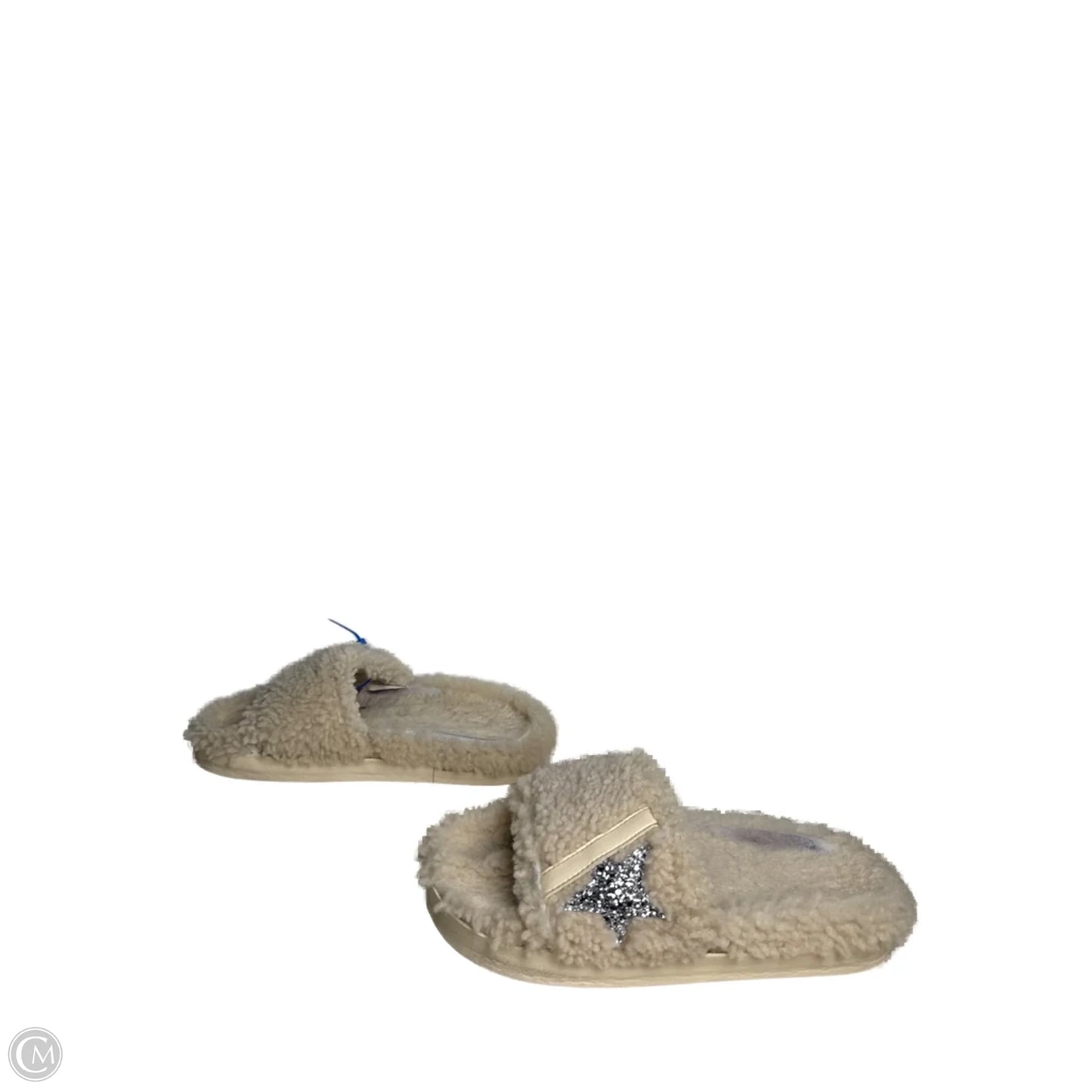 Sandals Luxury Designer By Golden Goose In Cream, Size: 9