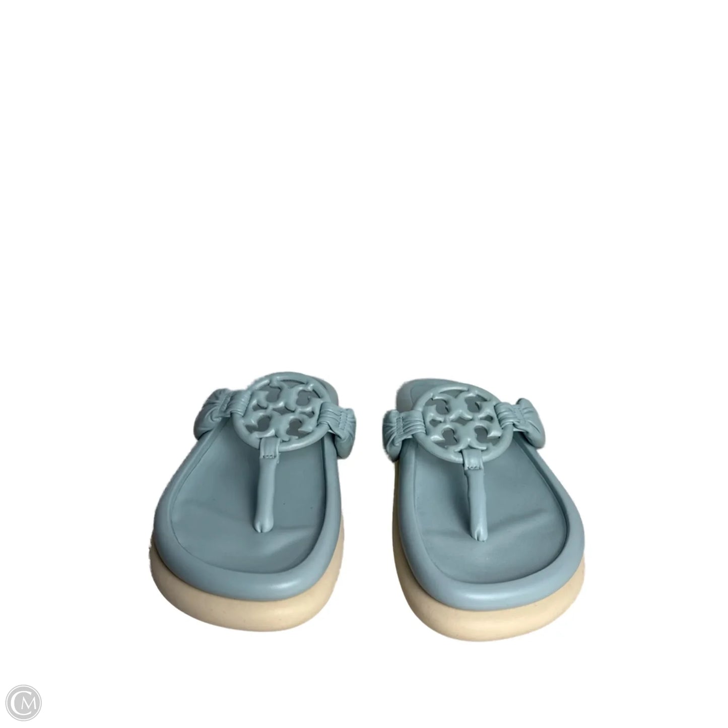 Sandals Designer By Tory Burch In Blue, Size: 7.5