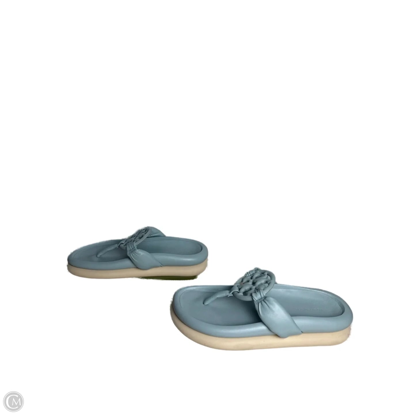 Sandals Designer By Tory Burch In Blue, Size: 7.5