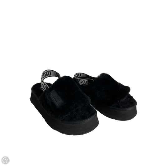 Sandals Designer By Ugg In Black, Size: 8