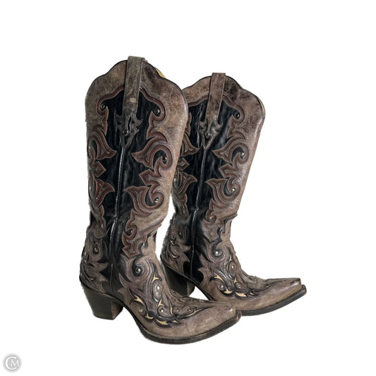 Boots Western By Corral In Brown, Size: 9.5
