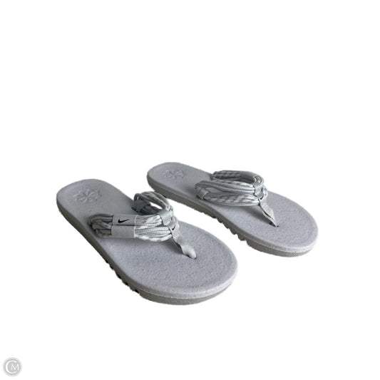 Sandals Sport By Nike In White, Size: 9