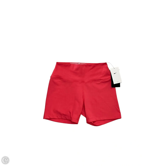 Athletic Shorts By Nike Apparel In Pink, Size: M
