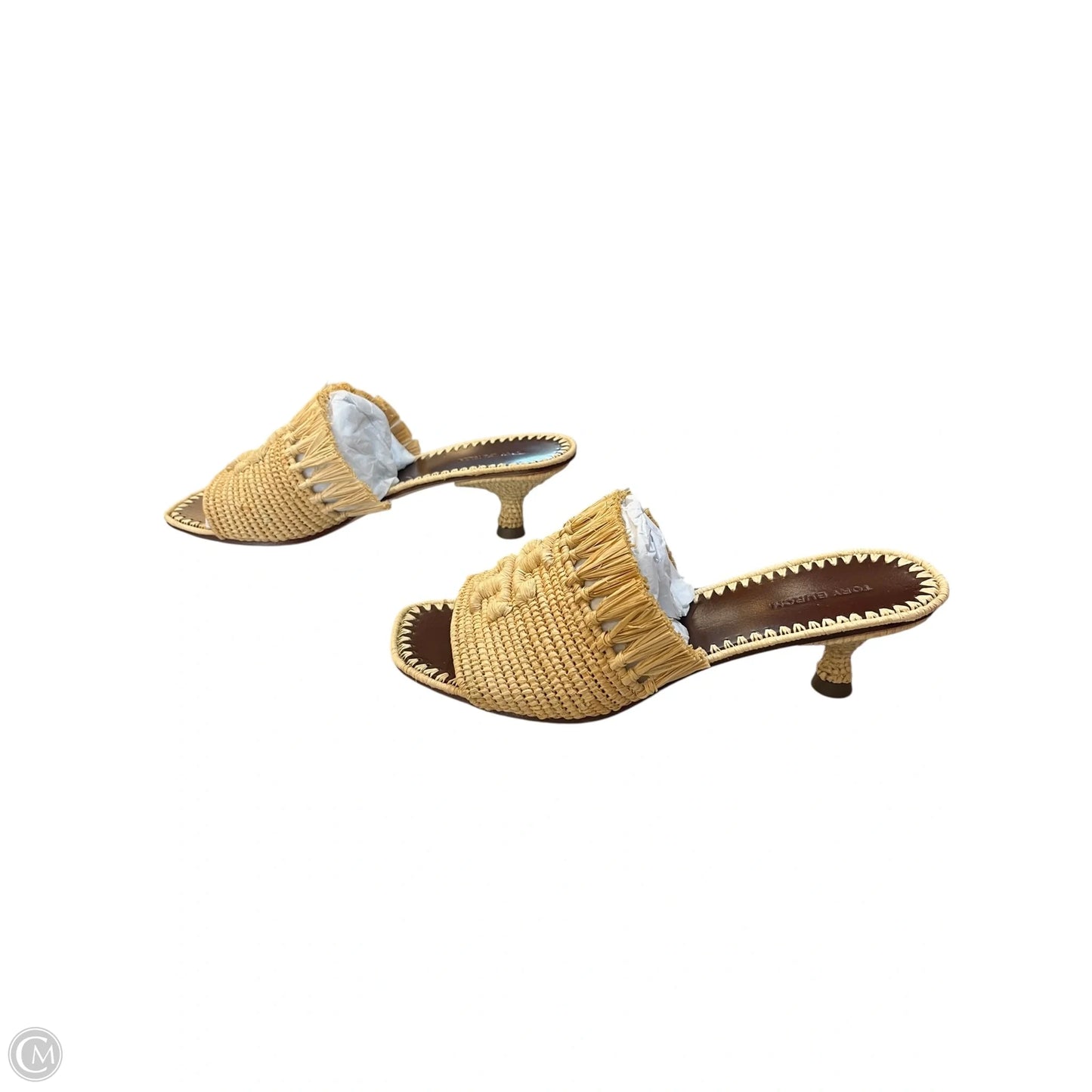 Sandals Designer By Tory Burch In Tan, Size: 6