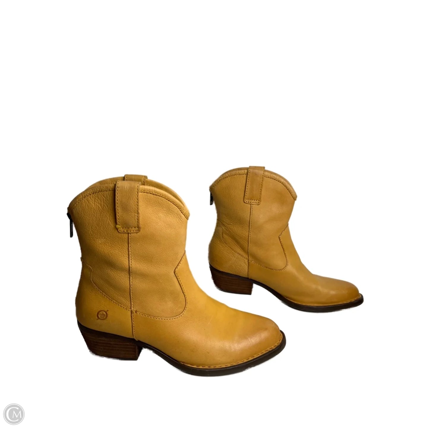 Boots Ankle Flats By Born In Yellow, Size: 8