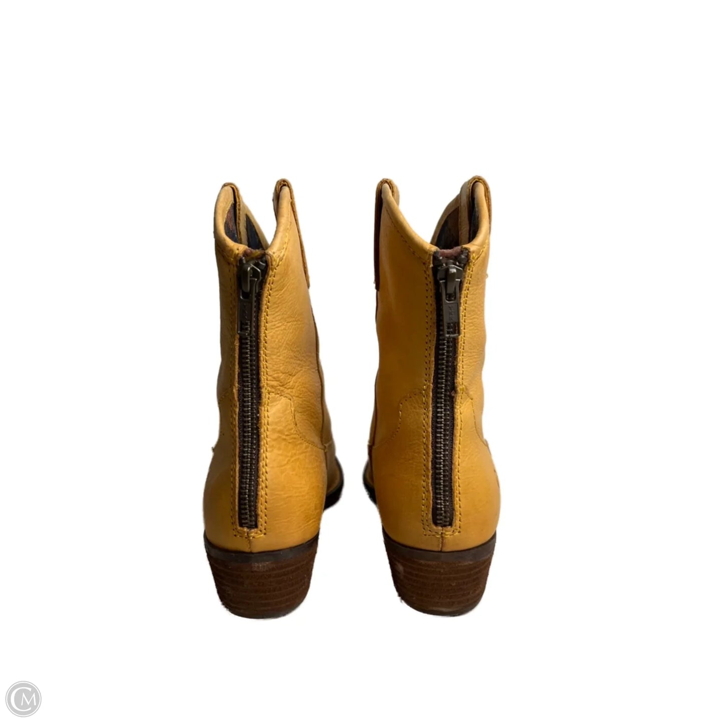 Boots Ankle Flats By Born In Yellow, Size: 8