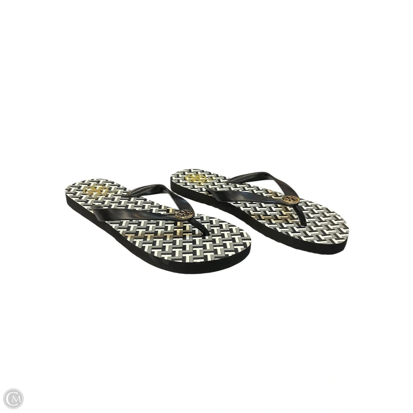 Sandals Designer By Tory Burch In Black, Size: 9