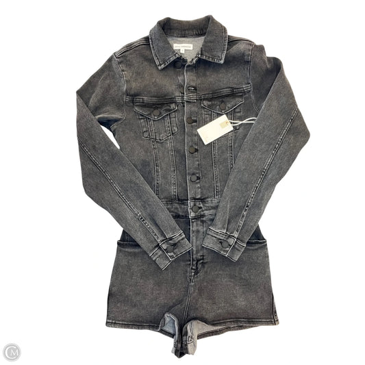 Romper By Good American In Grey Denim, Size: S