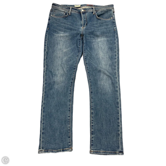 Jeans Boyfriend By Pilcro In Blue Denim, Size: 12