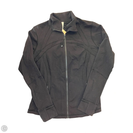 Athletic Jacket By Lululemon In Black, Size: Xxl
