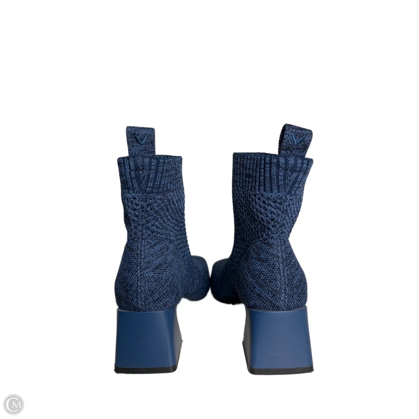 Boots Ankle Heels By VIVAIA In Blue, Size: 5