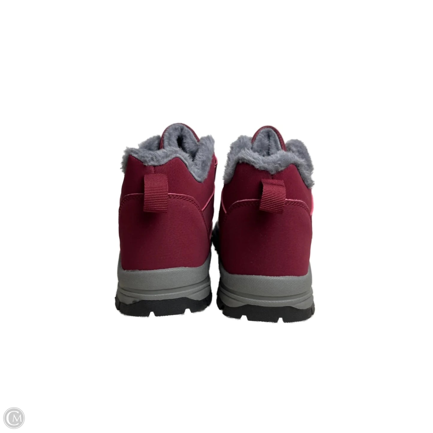 Boots Snow By Clothes Mentor In Red, Size: 8