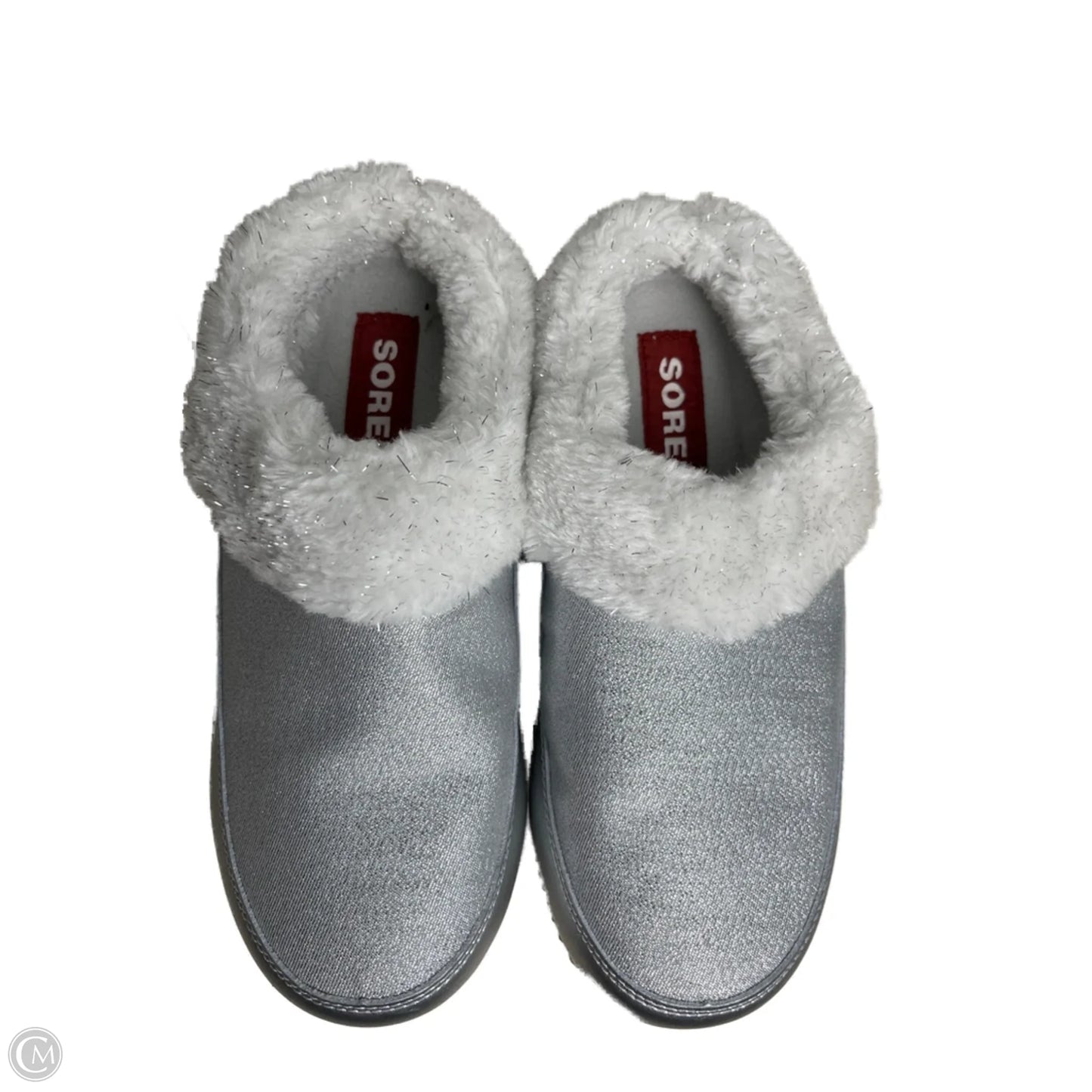 Shoes Flats By Sorel In Silver, Size: 9