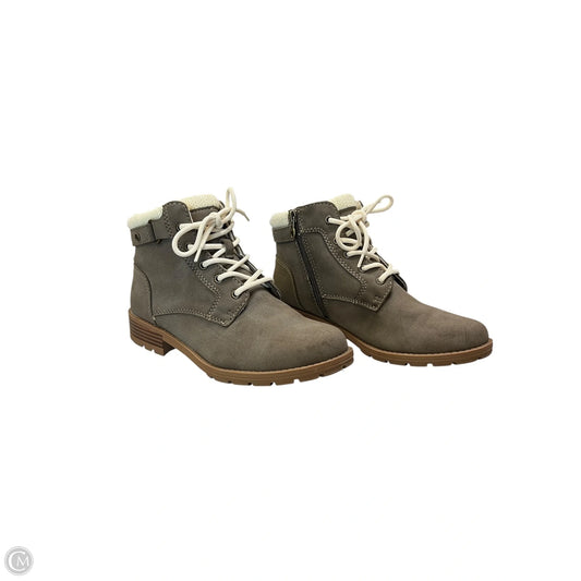 Boots Combat By Sporto In Grey, Size: 9