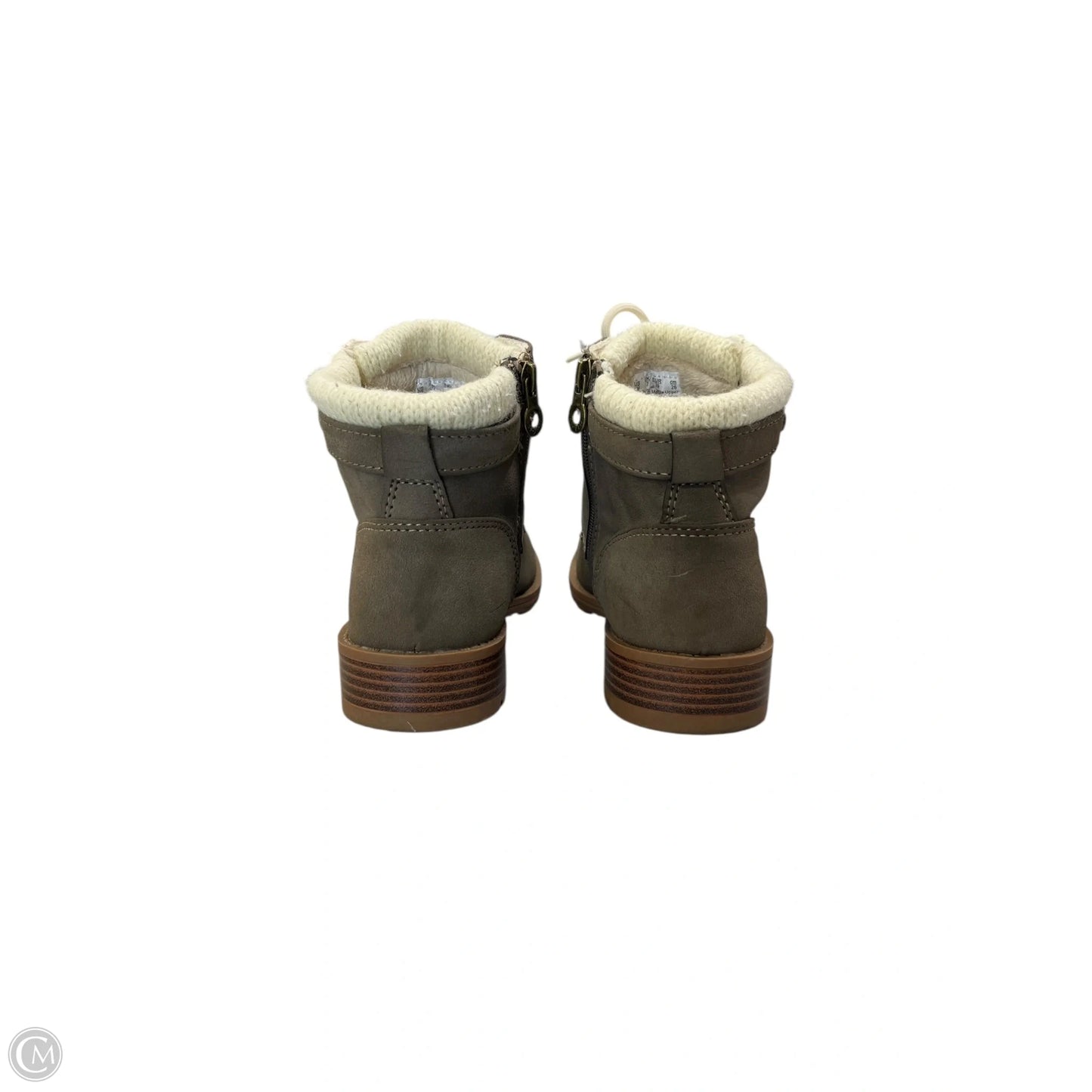 Boots Combat By Sporto In Grey, Size: 9