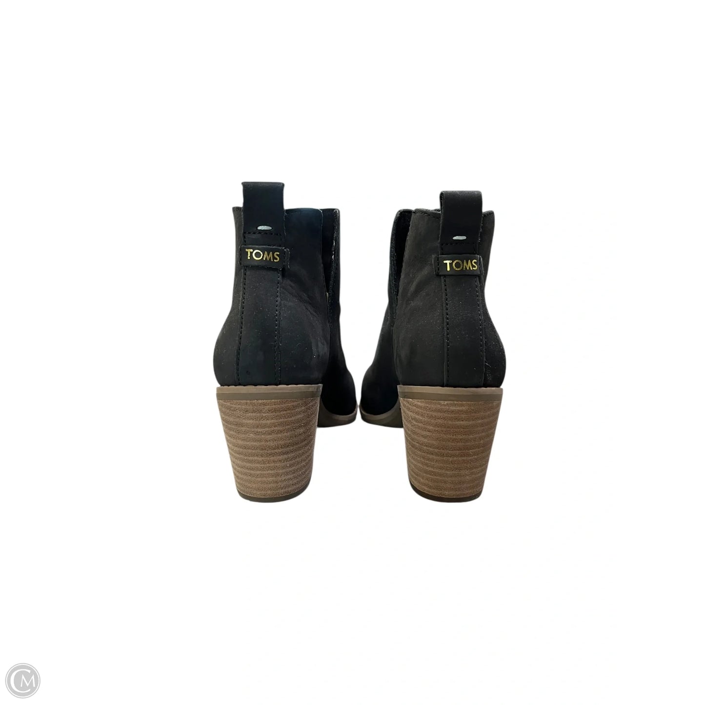 Boots Ankle Heels By Toms In Black, Size: 7.5