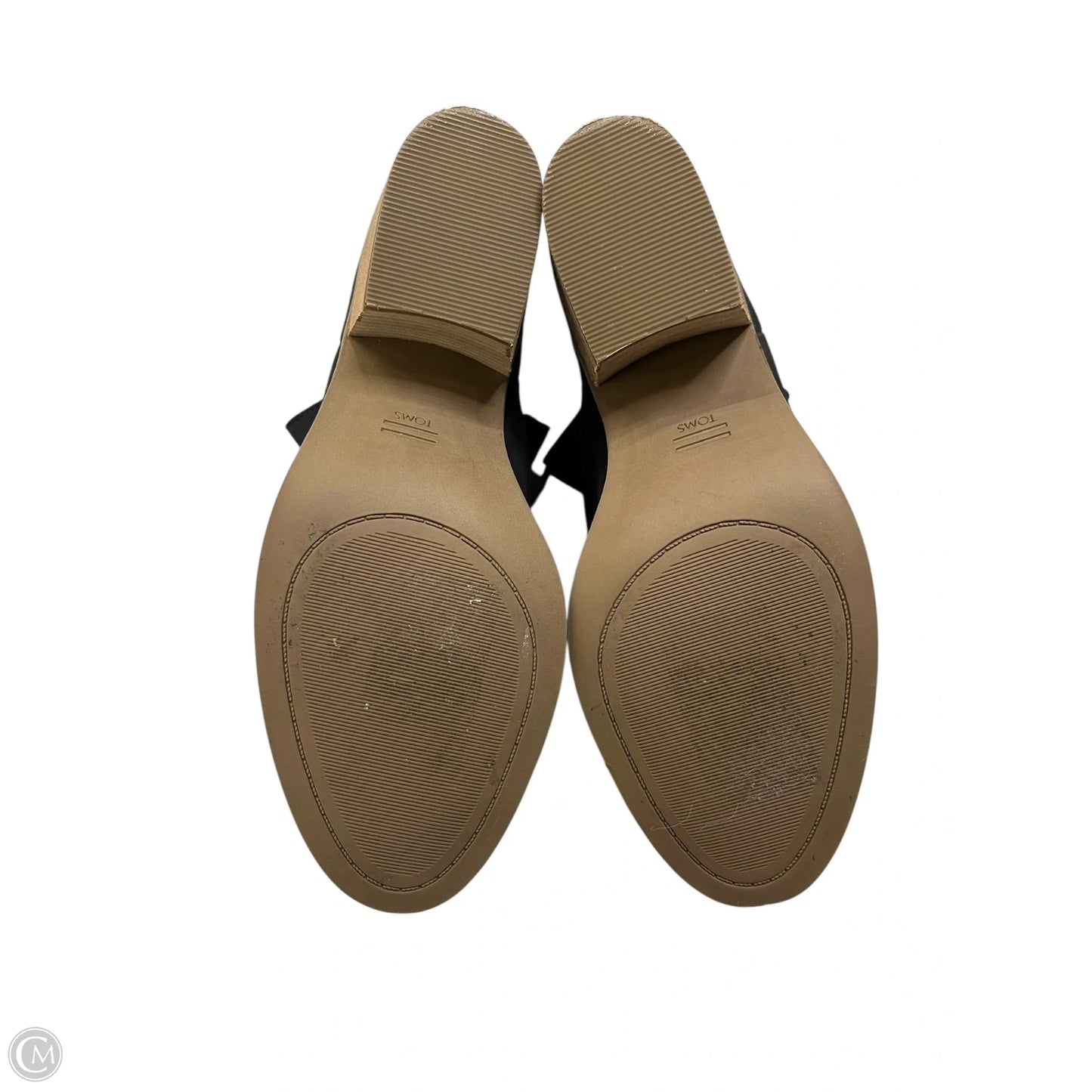 Boots Ankle Heels By Toms In Black, Size: 7.5