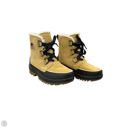 Boots Snow By Sorel In Tan, Size: 6.5