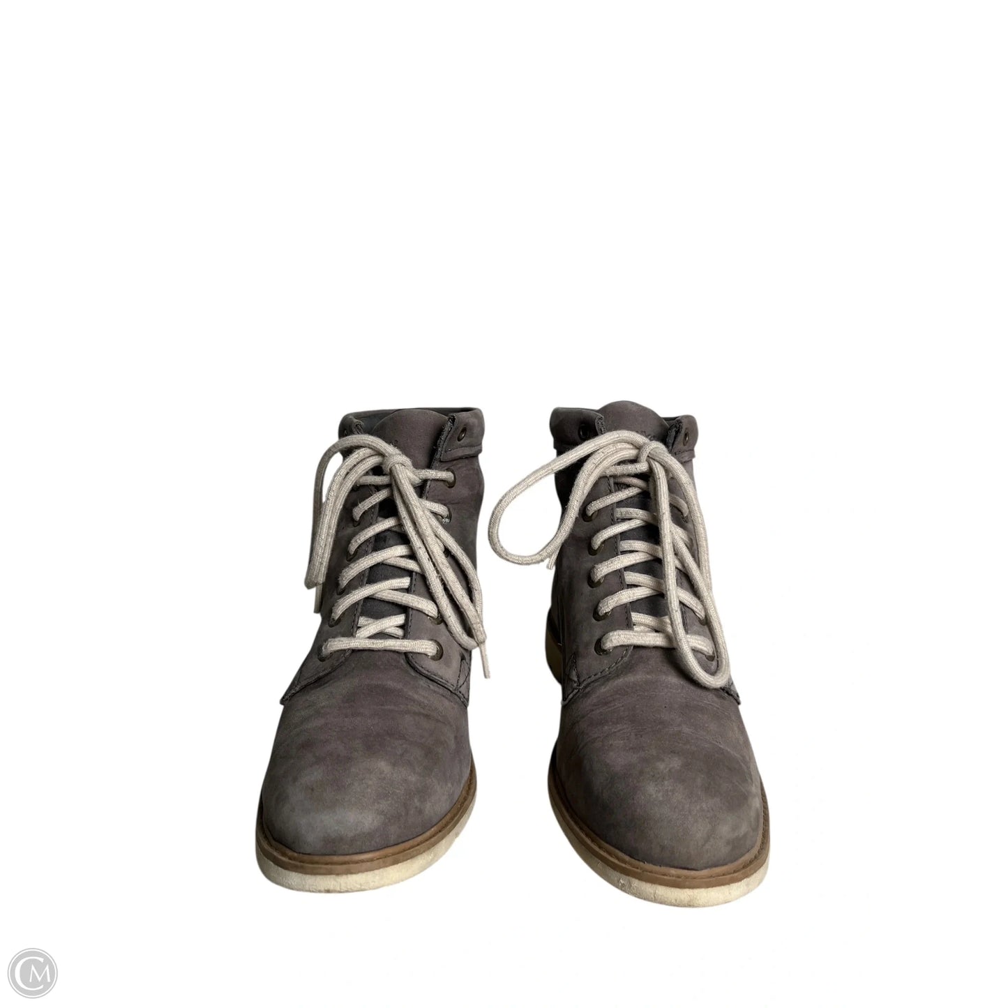 Boots Ankle Flats By Timberland In Grey, Size: 8.5