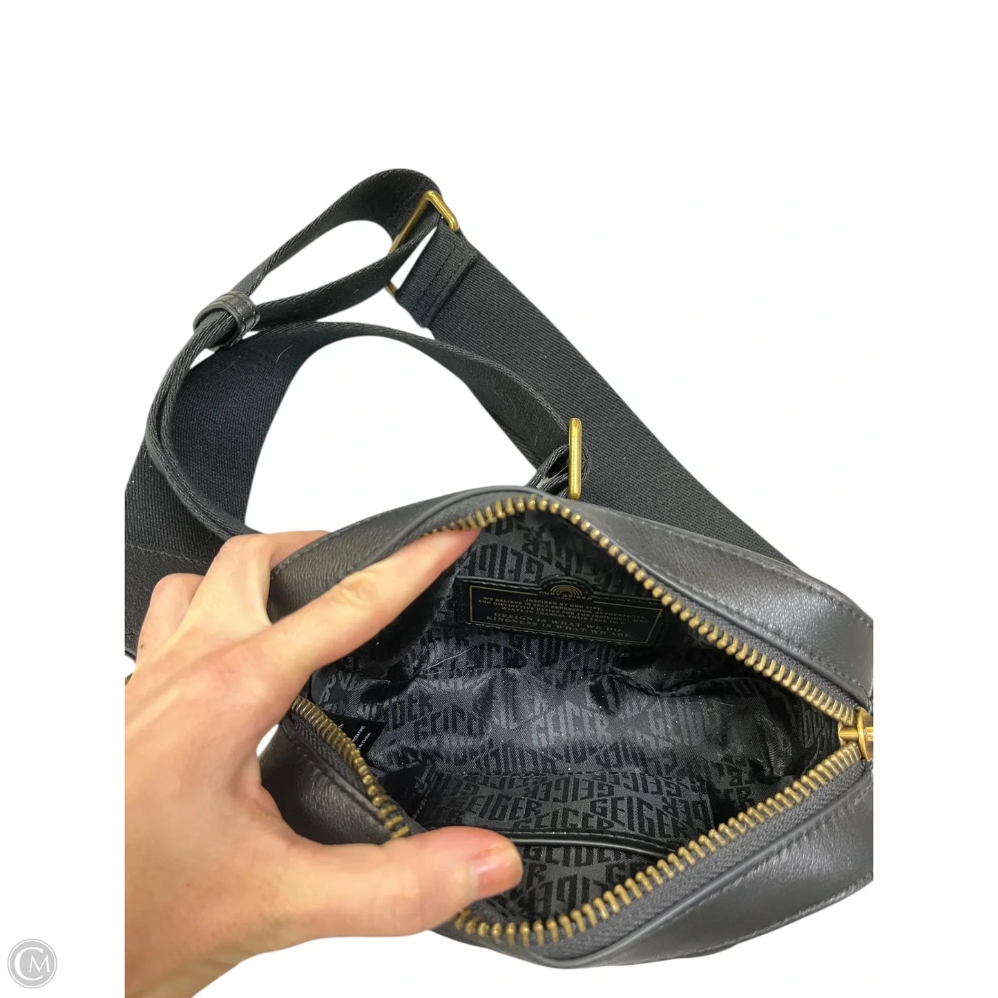 Crossbody Leather By Kurt Geiger London, Size: Small