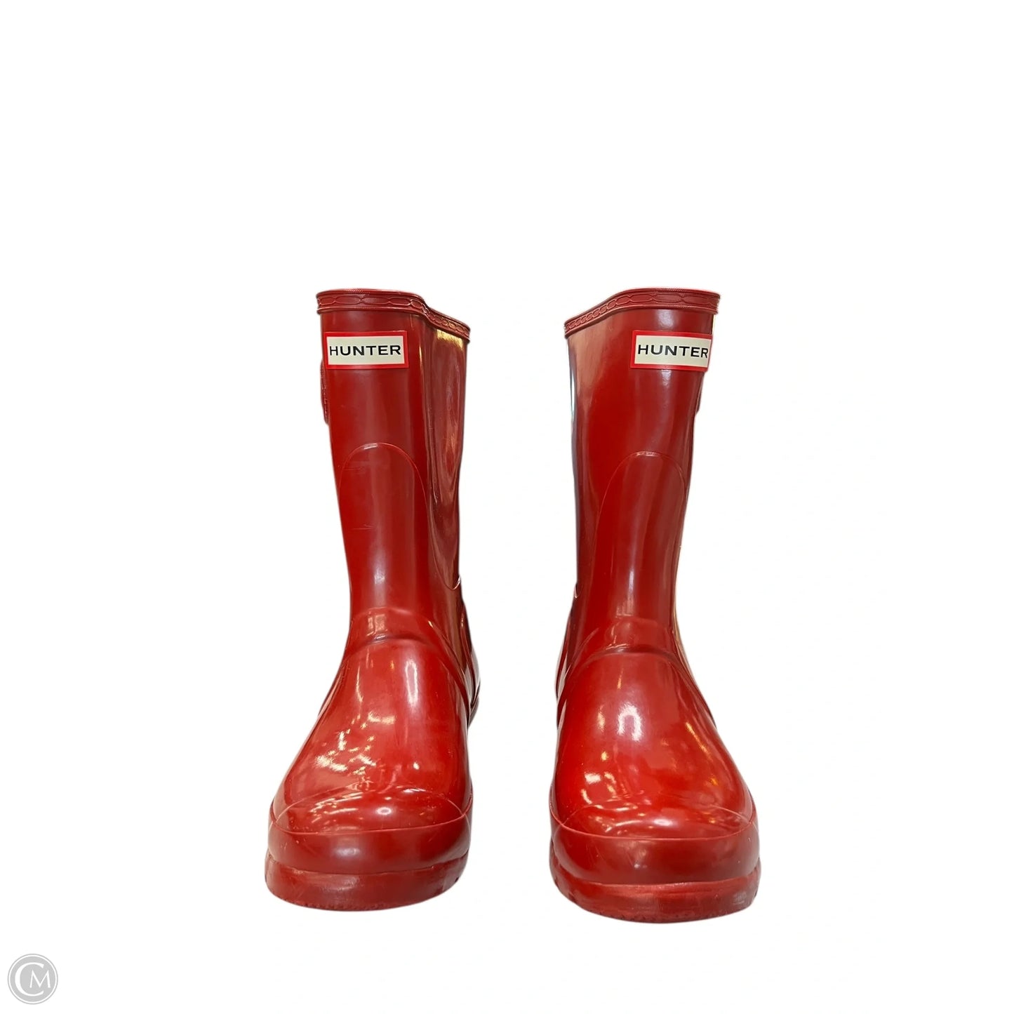 Boots Rain By Hunter In Red, Size: 7