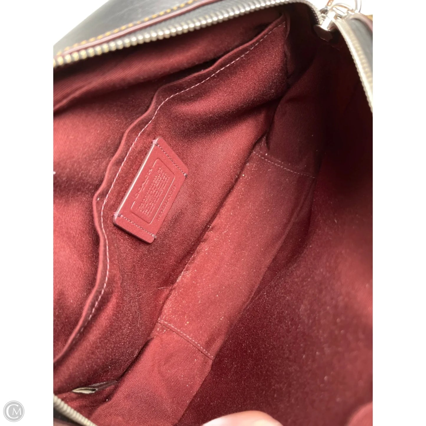 Crossbody Designer By Coach, Size: Large