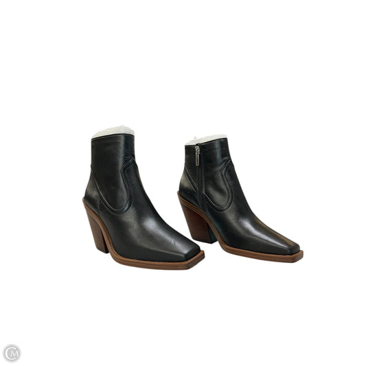 Boots Ankle Heels By Vince Camuto In Black, Size: 5