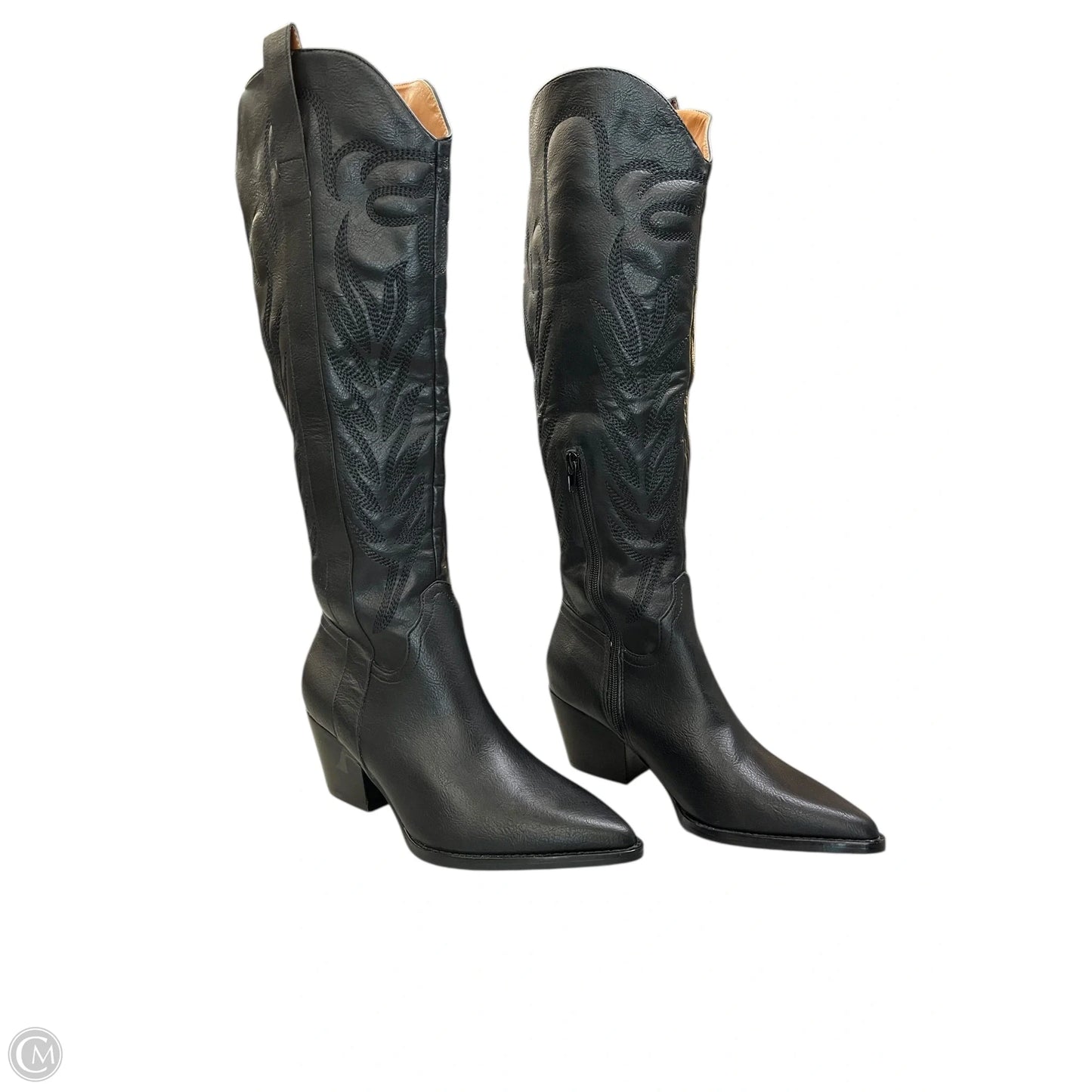 Boots Western By Oasis Society In Black, Size: 9