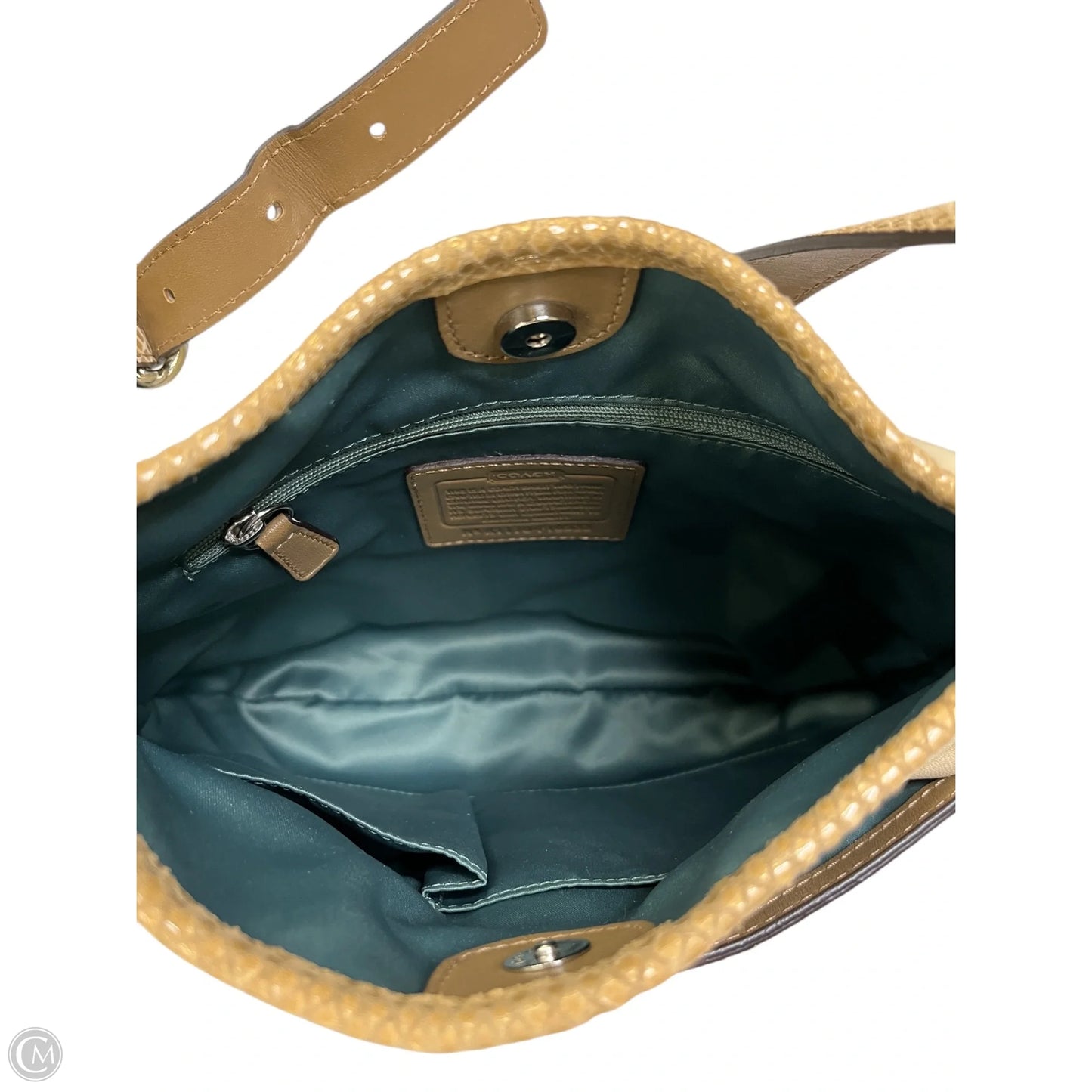 Crossbody Designer By Coach, Size: Medium