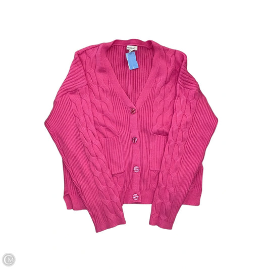 Cardigan By Francesca’s In Pink, Size: L