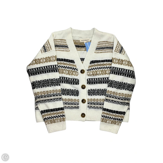 Cardigan By Lucky Brand In Cream, Size: M