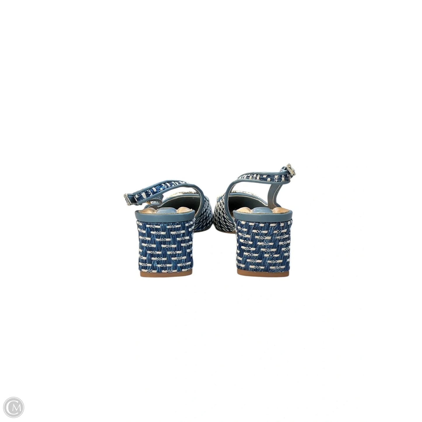 Shoes Heels Block By Franco Sarto In Blue, Size: 7.5