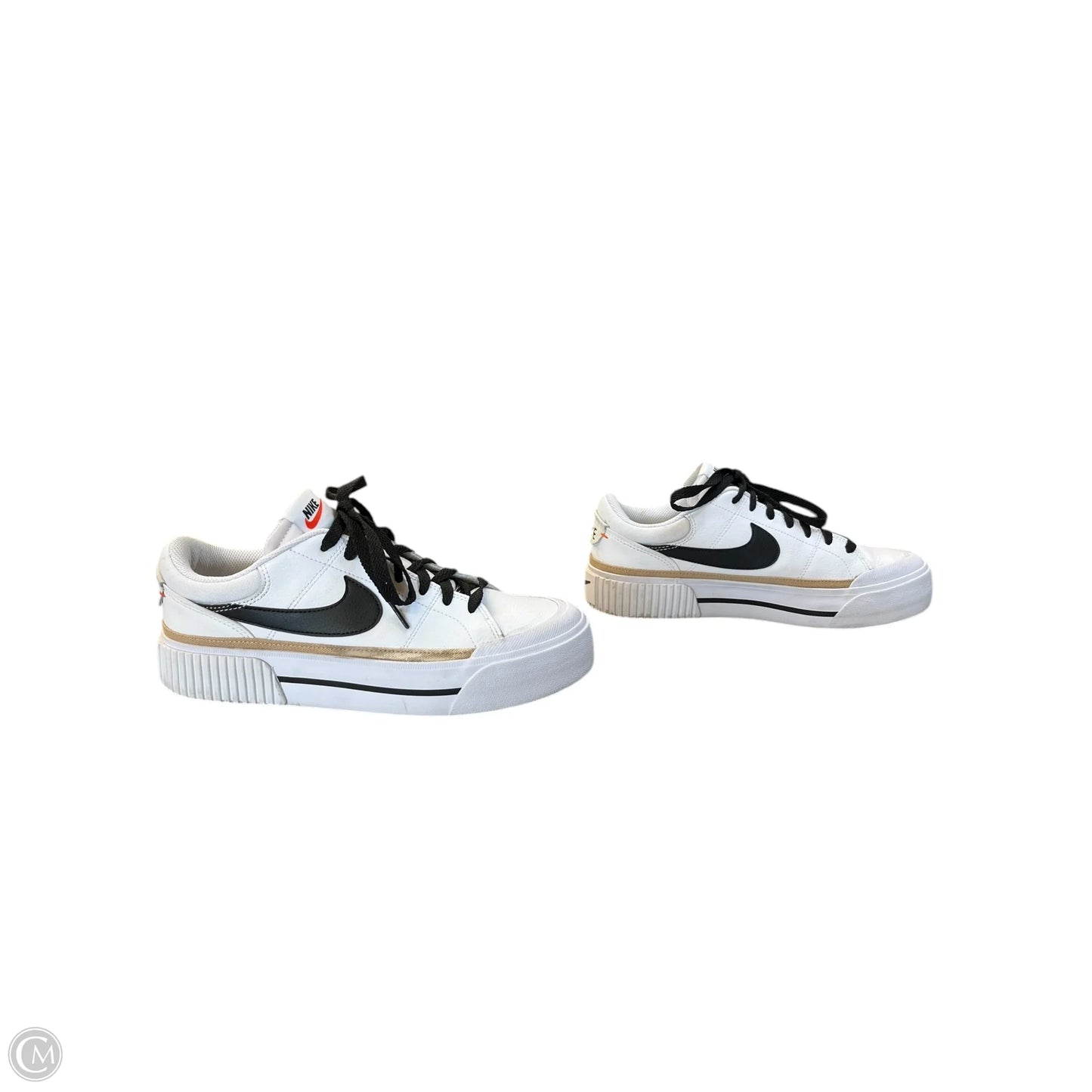 Shoes Sneakers By Nike In White, Size: 9