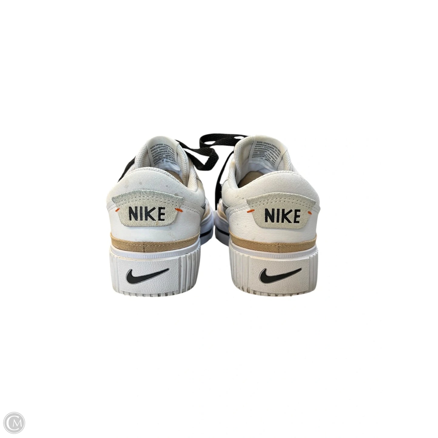 Shoes Sneakers By Nike In White, Size: 9