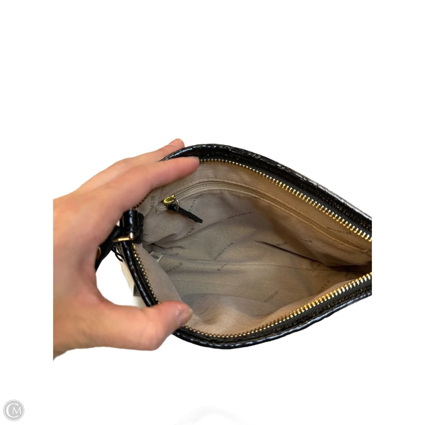 Handbag Designer By Brahmin, Size: Small