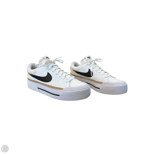 Shoes Sneakers By Nike In White, Size: 10