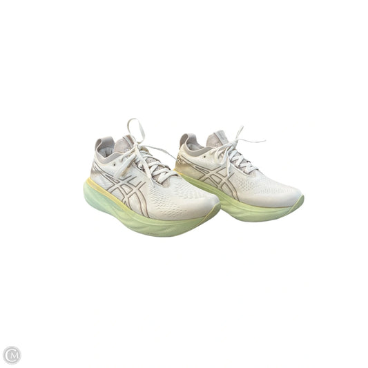 Shoes Athletic By Asics In White, Size: 7.5