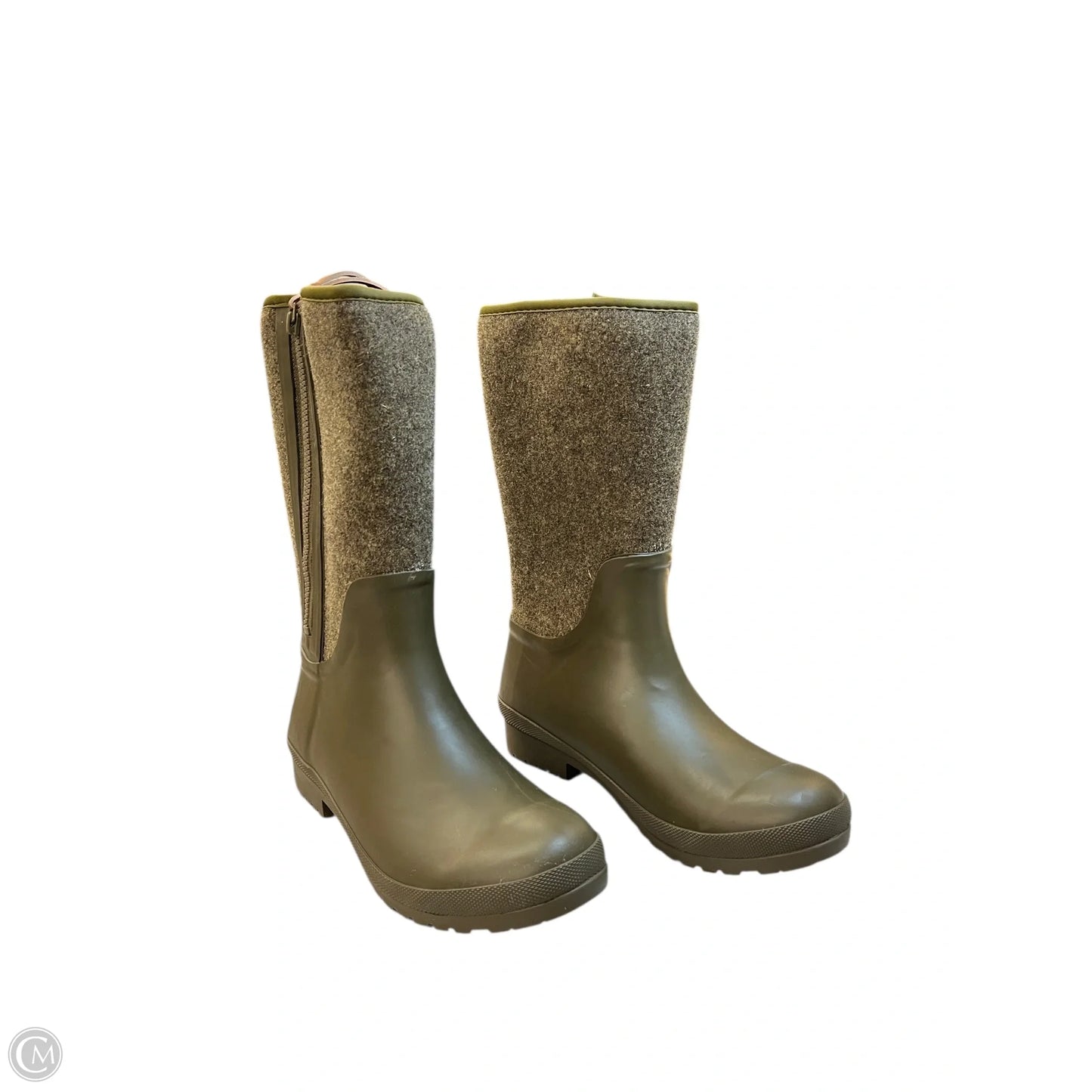 Boots Rain By Sperry In Green, Size: 9