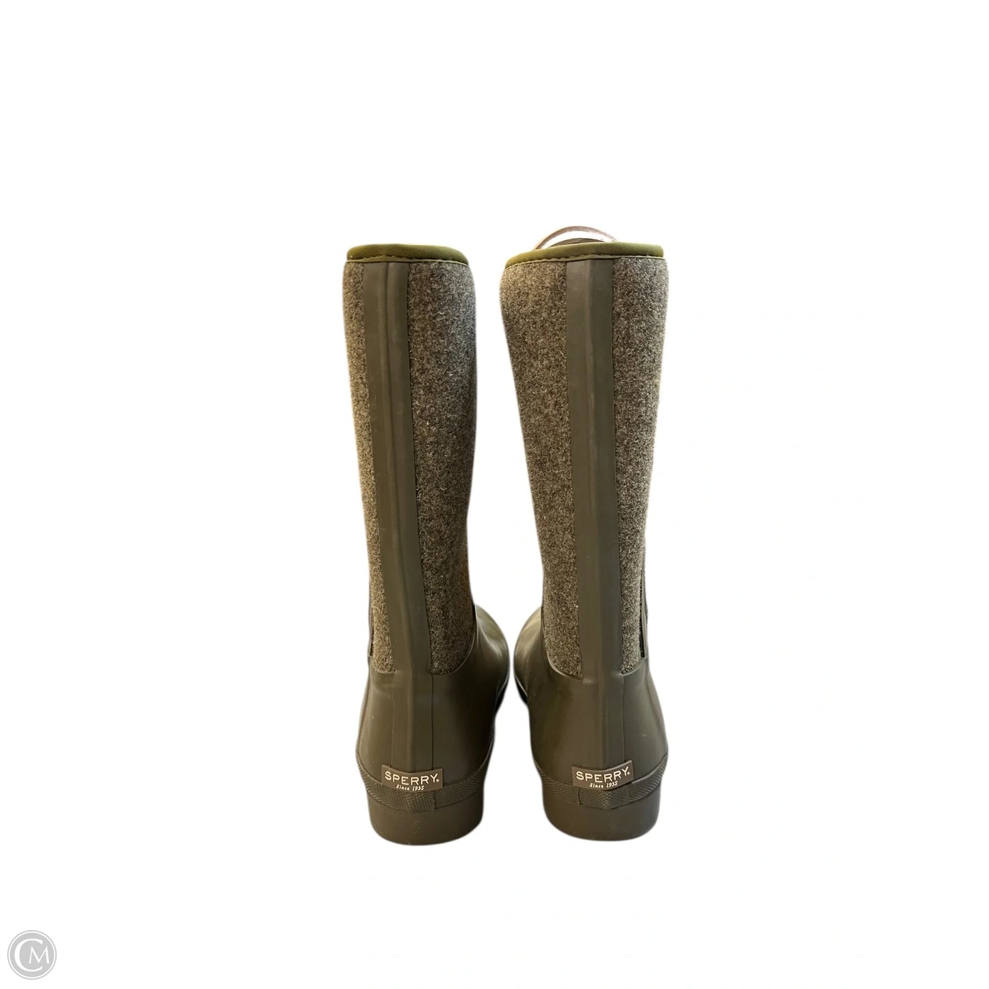 Boots Rain By Sperry In Green, Size: 9