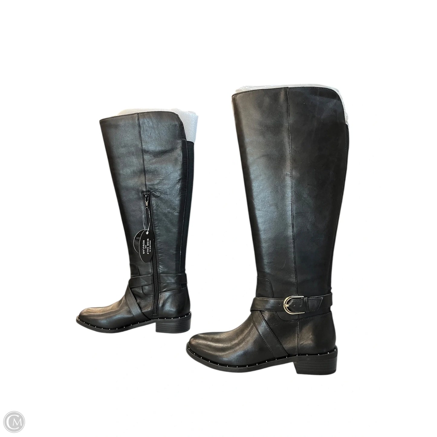 Boots Knee Flats By Inc In Black, Size: 6.5