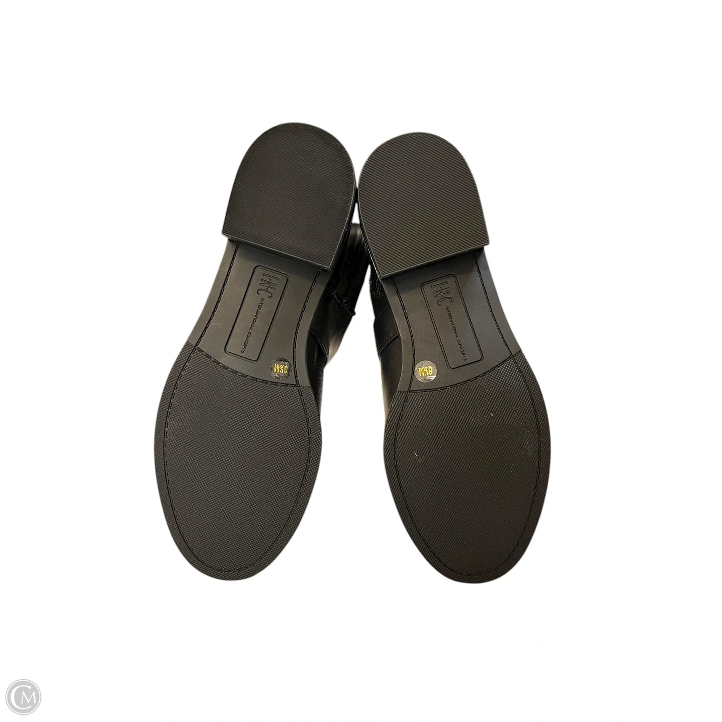 Boots Knee Flats By Inc In Black, Size: 6.5