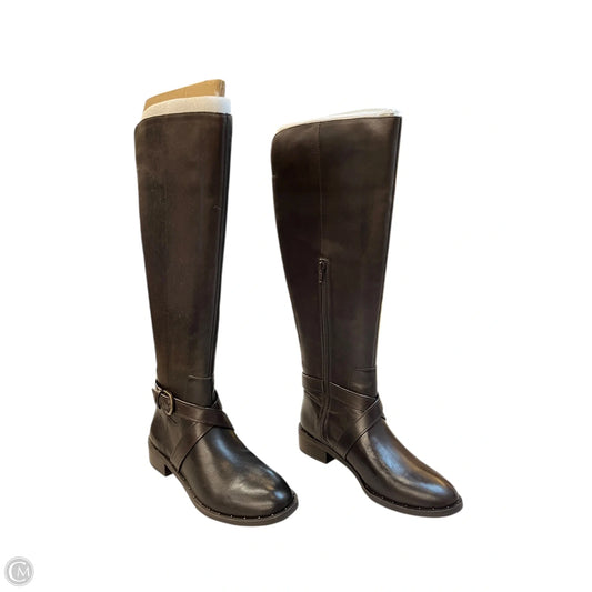 Boots Knee Flats By Inc In Brown, Size: 8