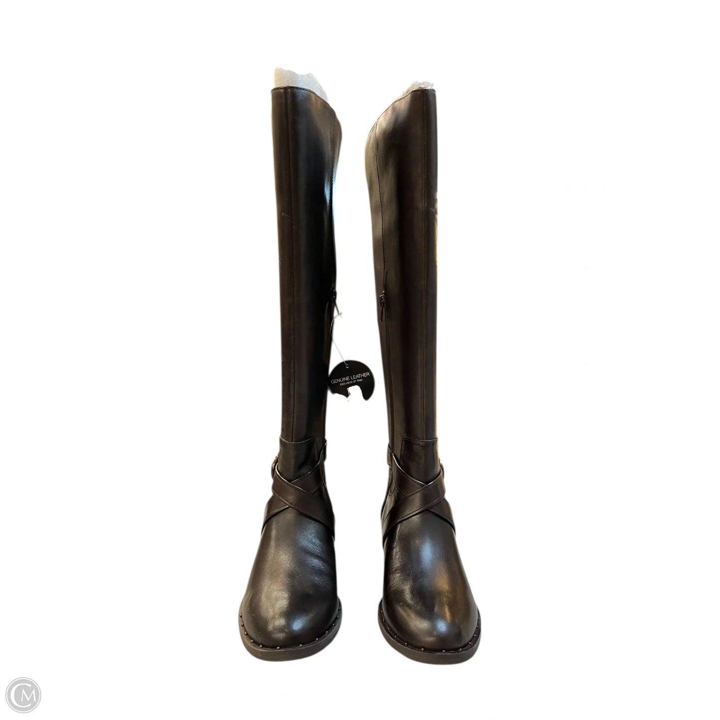 Boots Knee Flats By Inc In Brown, Size: 8