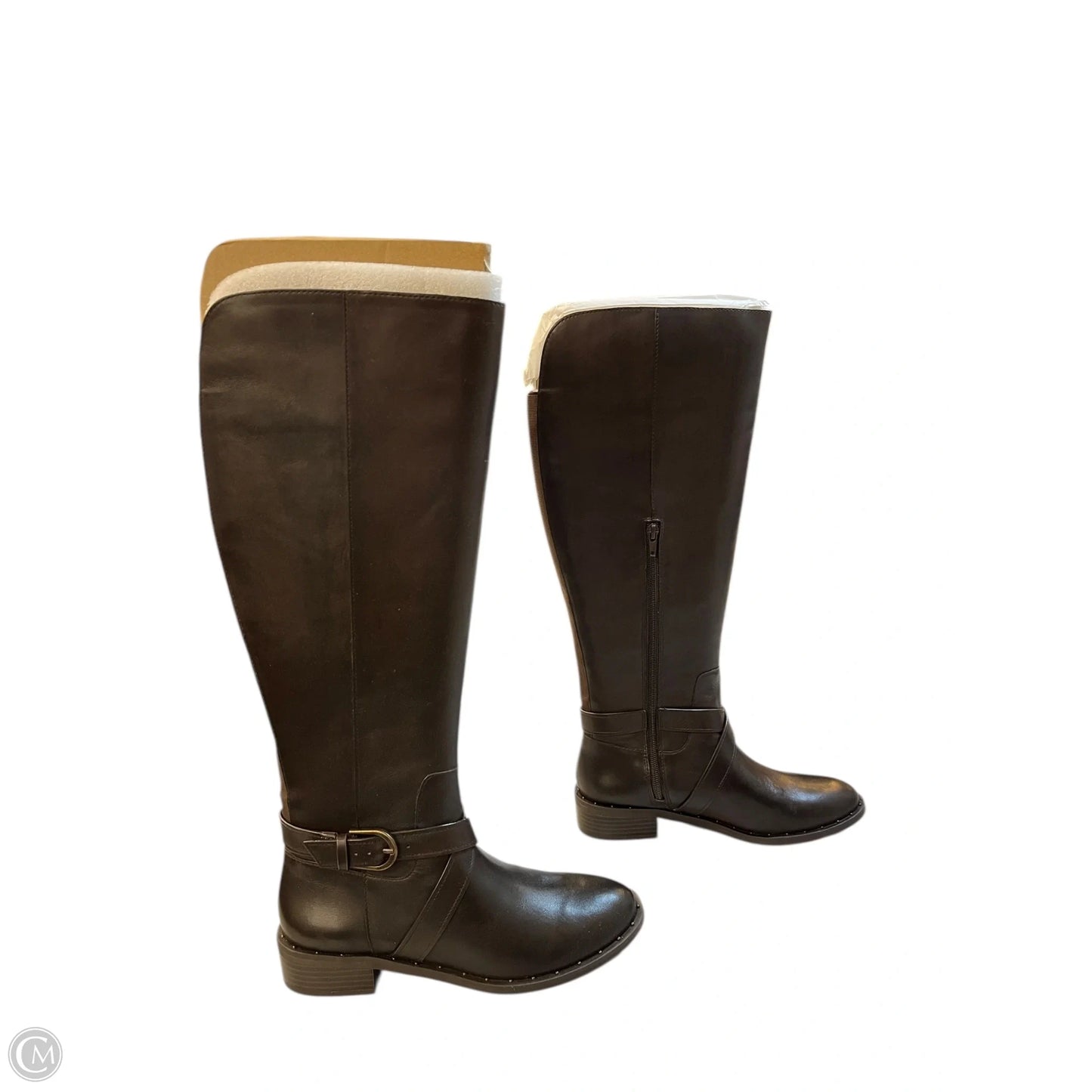 Boots Knee Flats By Inc In Brown, Size: 8